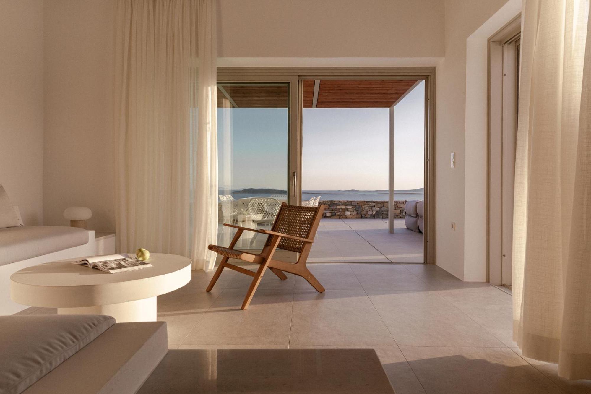 Melora Villas Paros Angairiá Zimmer foto